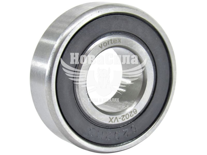 Підшипник шариковий 180202 6202-2RS (Vortex) (35х15х11) генератора 2110 (6202-VX)