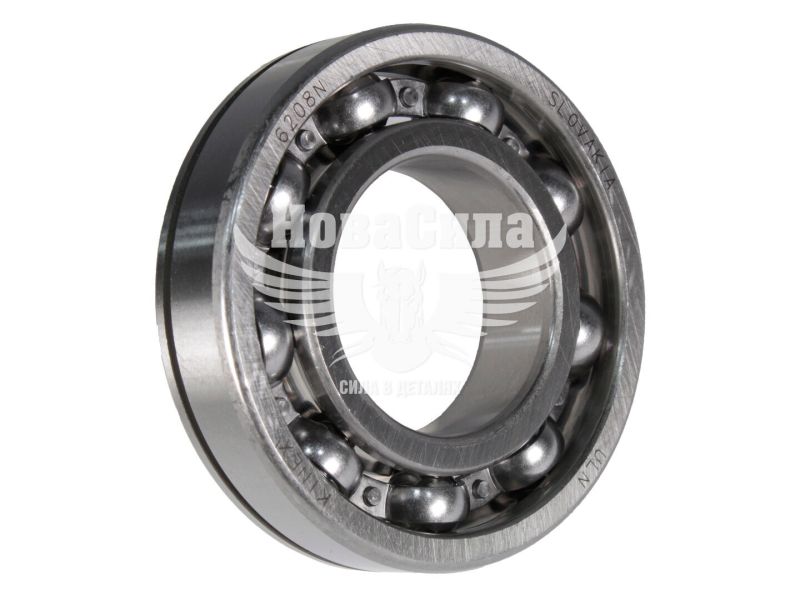 Підшипник шариковий 50208 6208N (Kinex) (80х40х18) вал ведуч. КПП УАЗ, короб. відбору потужн. УРАЛ (50208 "6208N")