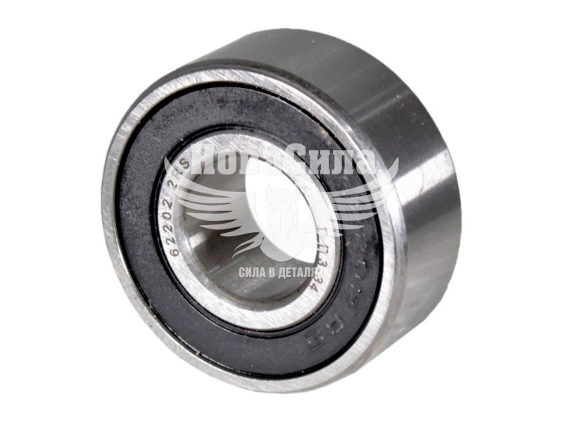 Підшипник шариковий 6-180502С17 62202-2RS (34ГПЗ) (35х15х14) КПП ВАЗ, генератор УРАЛ, УАЗ, КамАЗ, МАЗ (6-180502С17)
