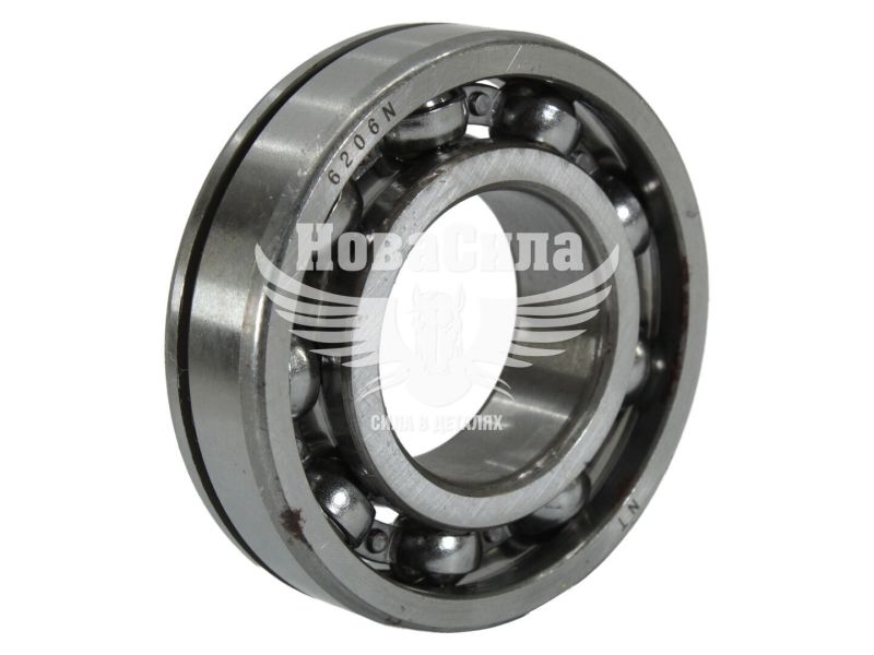Підшипник шариковий 50206 6206N (NT) (62х30х16) сист. охлод. МТЗ, ЛиАЗ (50206 "6206N")