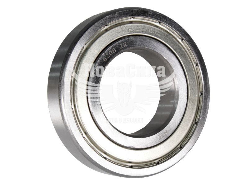 Підшипник шариковий 60208 6208 ZR (NTE) (80х40х18) (60208 "6208 ZR")