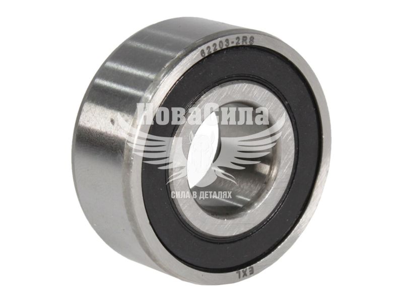 Подшипник шариковый 180503 62203-2RS (EXL) (40х17х16) двиг. РАФ, Москвич (180503 62203-2RS)