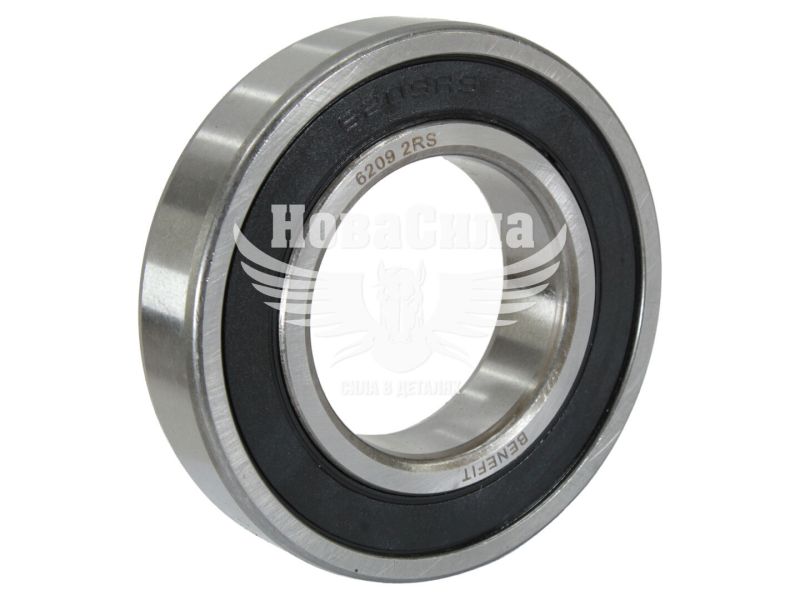 Підшипник шариковий 180209 6209-2RS (Benefit) (85х45х19) (180209 "6209-2RS")