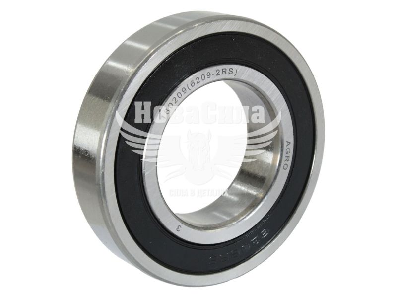 Підшипник шариковий 180209 6209-2RS (Agro) (85х45х19) (180209 "6209-2RS")