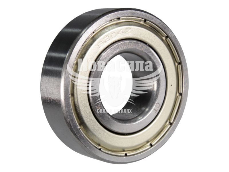 Підшипник шариковий 80204 6204-Z (CT) (47х20х14) (80204 "6204 ZZ")