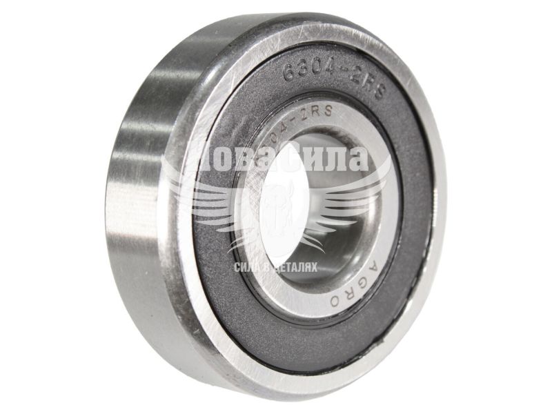 Підшипник шариковий 180304 6304-2RS (Agro) (52х20х15) (180304 "6304-2RS")