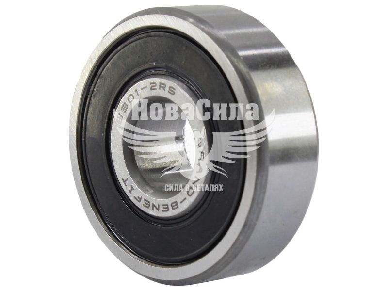Подшипник шариковый 180301 6301-2RS (Grand-Benefit) (37х12х12) (180301"6301-2RS")