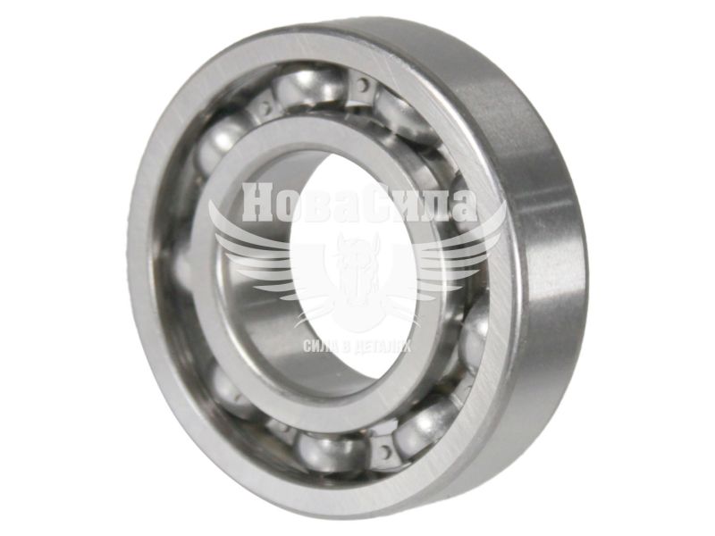 Підшипник шариковий 206 6206 (NTE) (62х30х16) рул. упр. МАЗ, МТЗ, Т-150, шест. зад. хода МТЗ (206 "6206")