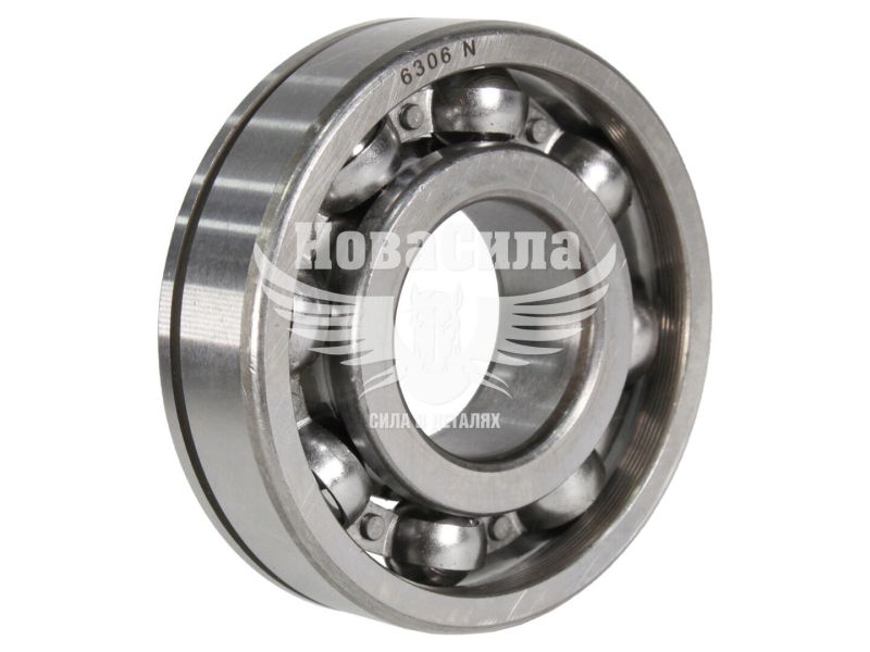 Підшипник шариковий 6-50306 6306N (СПЗ-4) (72х30х19) вал первин. короб. роздат. Газель, вал проміжн. КПП УАЗ (50306 "6306N")