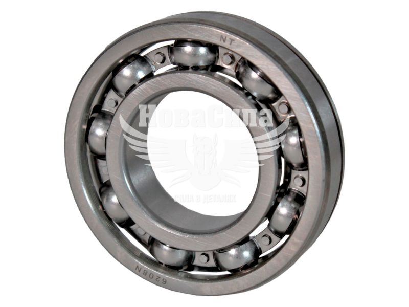 Підшипник шариковий 50208 6208N (NT) (80х40х18) вал ведуч. КПП УАЗ, короб. відбору потужн. УРАЛ (50208 "6208N")