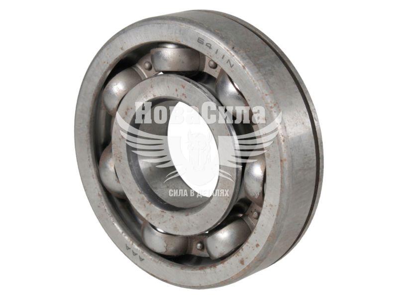 Підшипник шариковий 50411 6411N (AAA) (140х55х43) зад. вторин. вала МАЗ, розд. короб. КрАЗ (50411 "6411N")