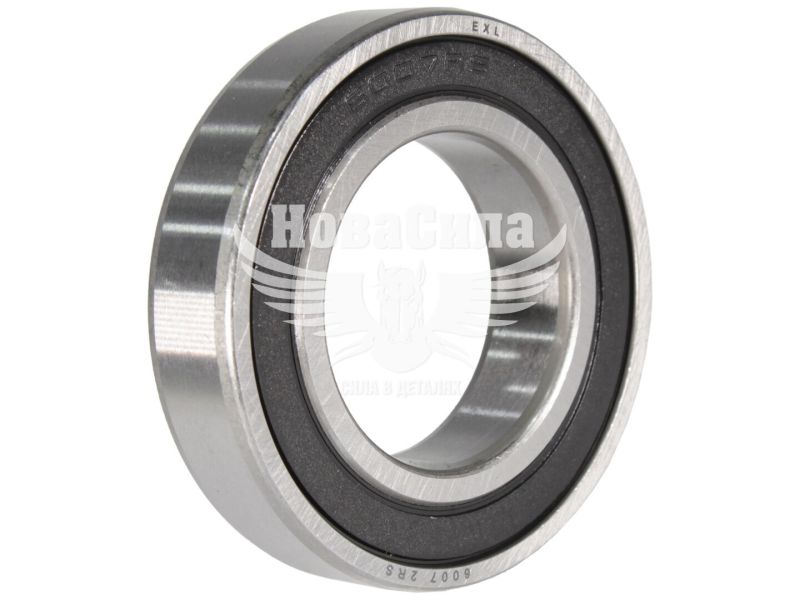 Подшипник шариковый 180107 6007-2RS (EXL) (62х35х14) (180107 "6007-2RS")