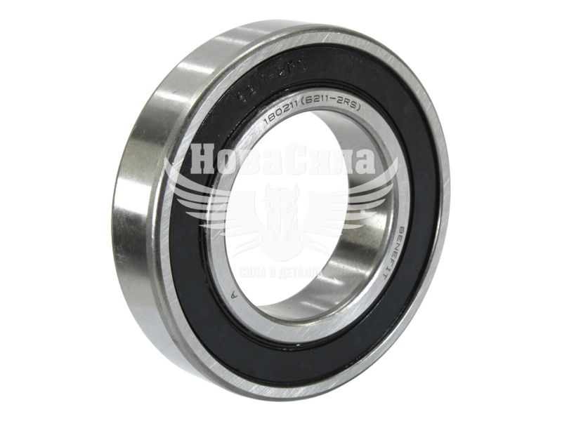 Підшипник шариковий 180211 6211 2RS (Benefit) (100х55х21) (180211 "6211-2RS")