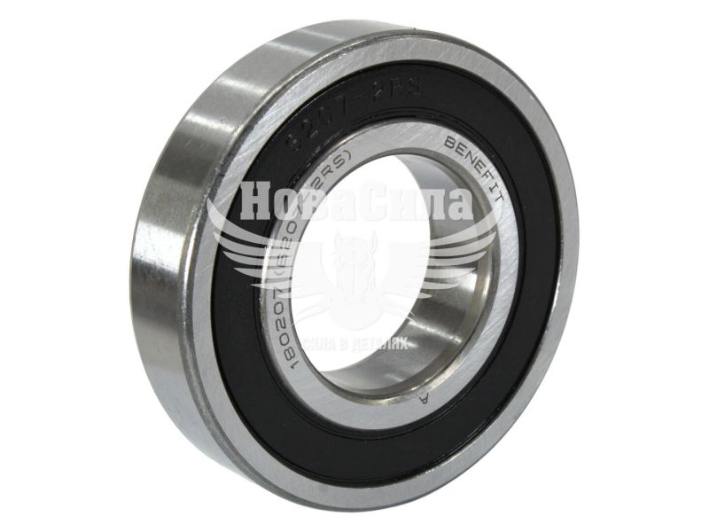 Підшипник шариковий 180207 6207-2RS (Benefit) (72х35х17) (180207 "6207-2RS")