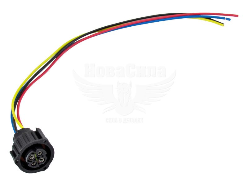 Розєм ліхтаря AMP 4-кон. мама (Mars) (з провод.) (М680049)