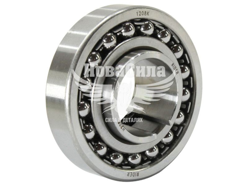 Підшипник шариковий сферичний 11207 1208К + Н208 (Rider) (35х80х18/31) (RD.11207(1208K+H208))