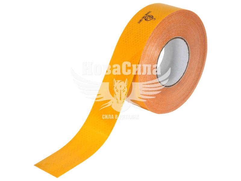 Світловідображаюча стрічка для контейнера (Skadi) жовта 50мм. (5cm*50m)
