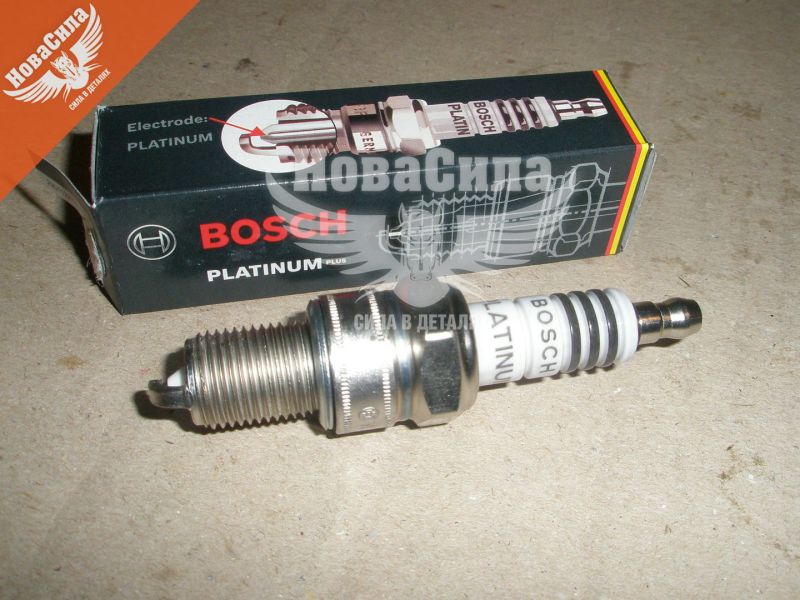 Свіча запалювання довга (Bosch) (Platinum) WR 7 DP 1 кон. ключ 21 (2101-07) (0242235541)