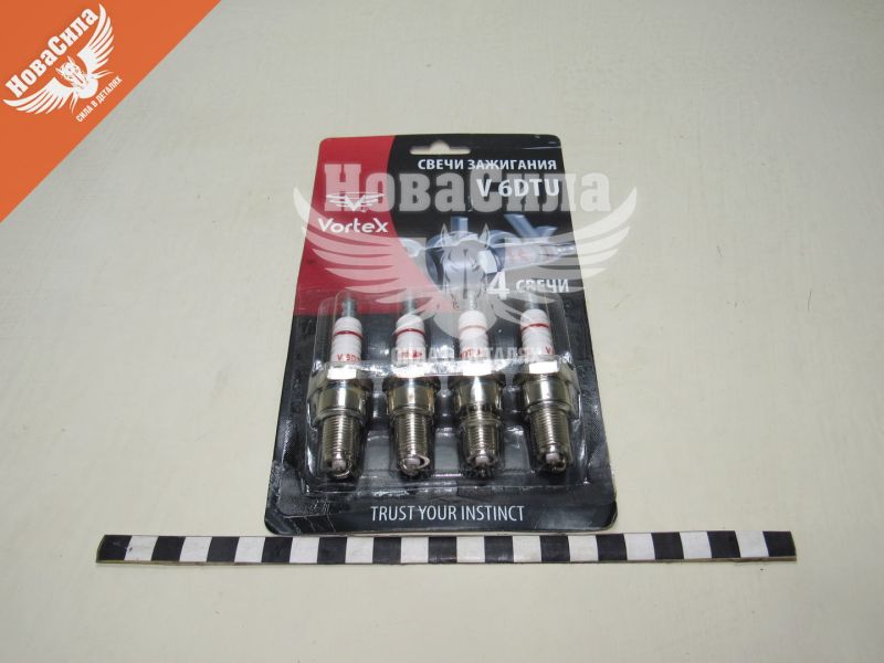 Свіча запалювання довга (Vortex) V6DTU 1 кон. ключ 21 (2110і 16кл.) (V6DTU)