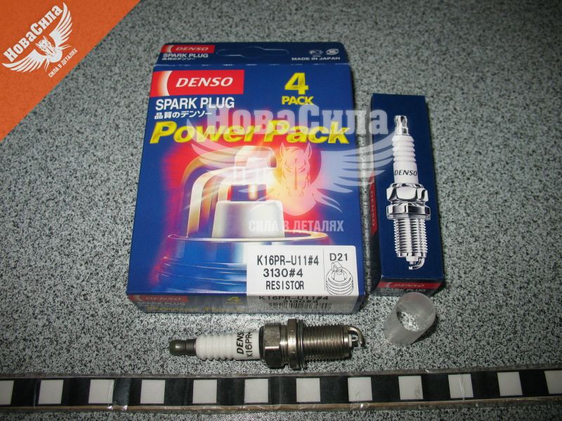 Свіча запалювання довга (Denso) D21 1 кон. ключ 16 (K16PRU11.4)