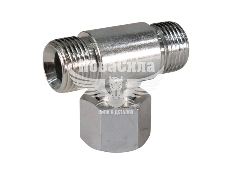 Штуцер трійник S22 з гайкою М18х1,5-М18х1,5-М18х1,5 (Agroimpuls)