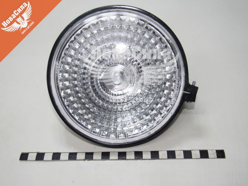 Фара передня додаткова 12V-H3 МТЗ, ЮМЗ метал. корпус (Руслан Комплект) (ФПГ-101.00.00.00)