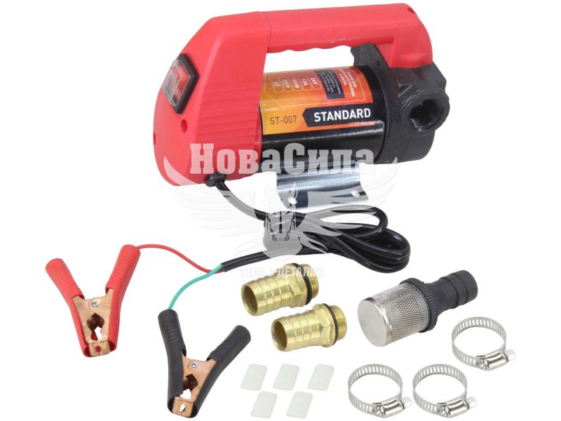 Насос перекачки палива 24V помповий (ДК) (під шланг 25мм.) (ST-007)