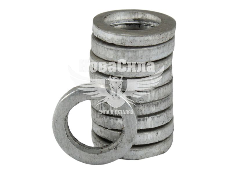 Шайба М8х12х1.5мм. алюмінієва (БелЗАН) (упаковка 10шт.) (F 562)