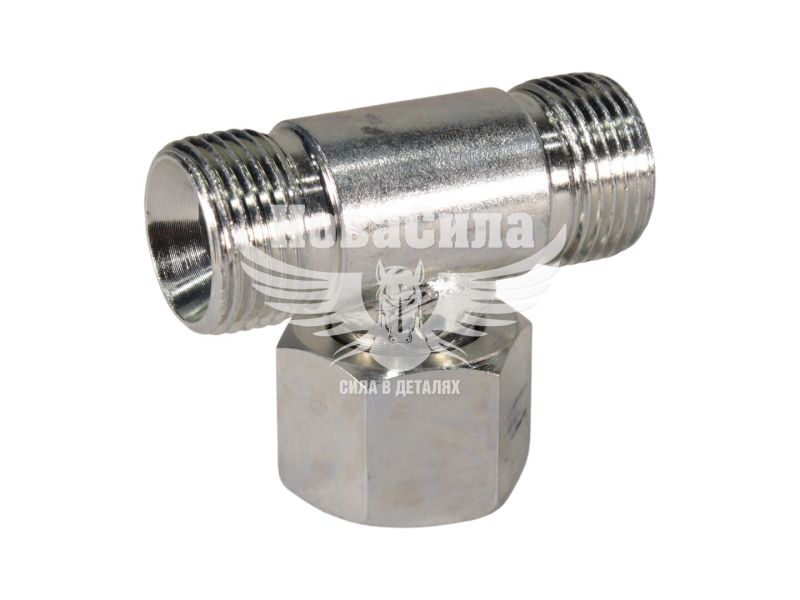 Штуцер трійник S24 з гайкою М20х1,5-М20х1,5-М20х1,5 (Agroimpuls)