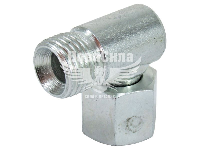Штуцер кутовий S19 з гайкою М16х1,5-М16х1,5 (ДК) (DK-8224)