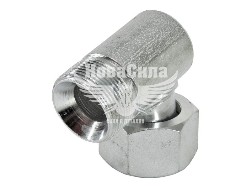 Штуцер кутовий S36 з гайкою М30х1,5-М30х1,5 (ДК) (DK-8229)