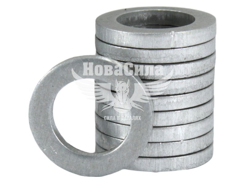 Шайба М10х16х1.5мм. алюмінієва (БелЗАН) (упаковка 10шт.) (F 395)
