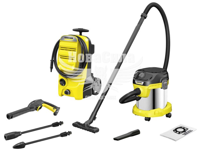 Мінімийка високого тиску (Karcher) K 4 Classic + KWD 24 (9.610-522.0)