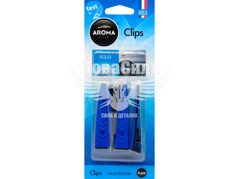 Ароматизатор (Aroma Car) Clips Aqua (кліпса) 5гр. (92380)