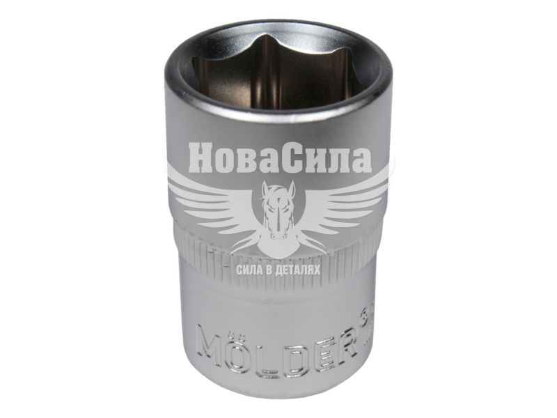 Головка торцева низька шестигранна 1/2 18мм. (Molder Tools) (MT62018)
