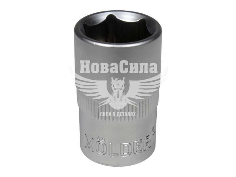 Головка торцева низька шестигранна 1/2 17мм. (Molder Tools) (MT62017)