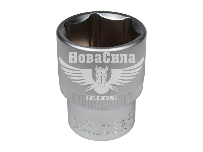 Головка торцева низька шестигранна 1/2 24мм. (Molder Tools) (MT62024)