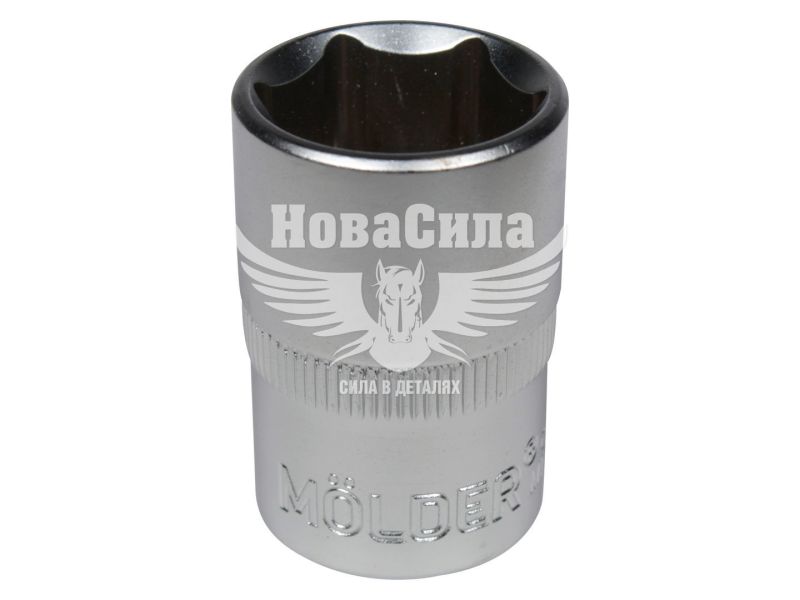 Головка торцева низька шестигранна 1/2 19мм. (Molder Tools) (MT62019)