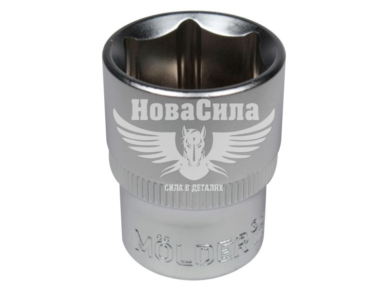 Головка торцева низька шестигранна 1/2 22мм. (Molder Tools) (MT62022)