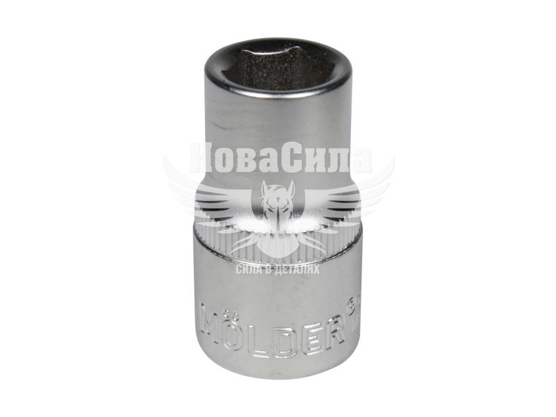 Головка торцева низька шестигранна 1/2 12мм. (Molder Tools) (MT62012)