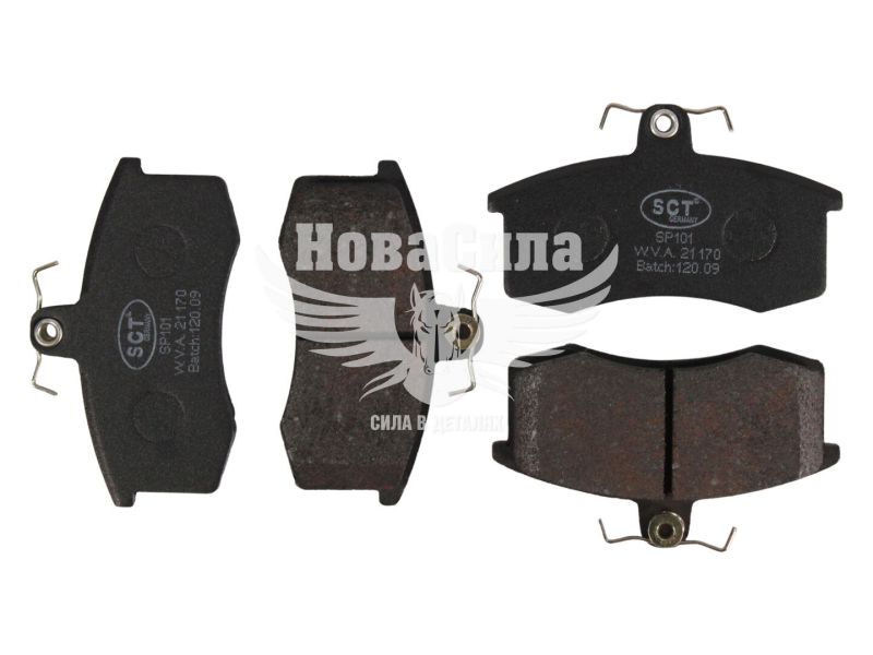 Колодки гальмівні 2108-099 передні (SCT) (SP 101)