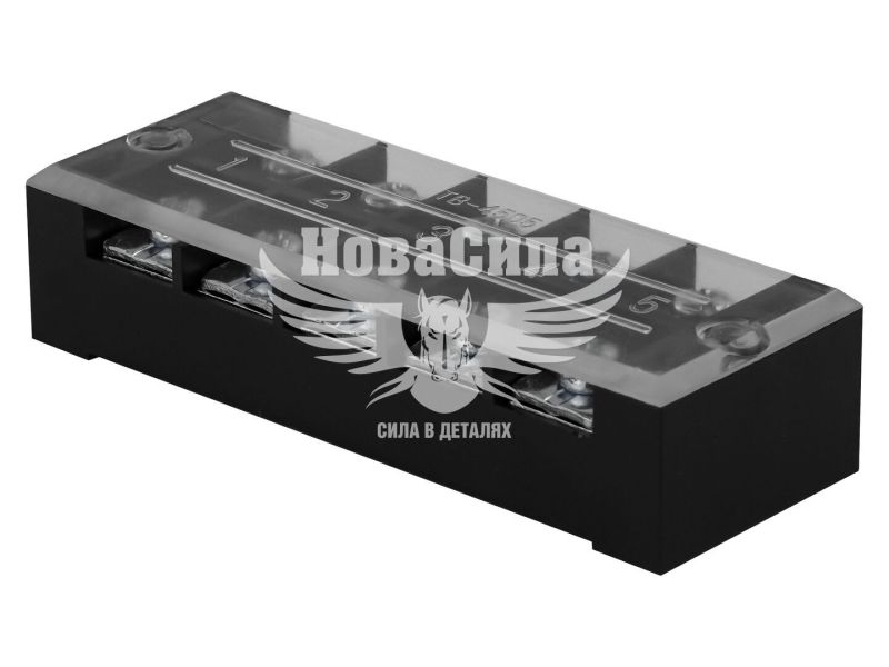 Клемна колодка Horoz Electric 5P 45А 1,5–4 мм2 (106-008-4505-010)