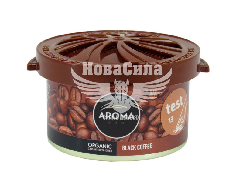 Ароматизатор (Aroma Car) Organic Black Coffee (під сидіння) 40гр. (92102)