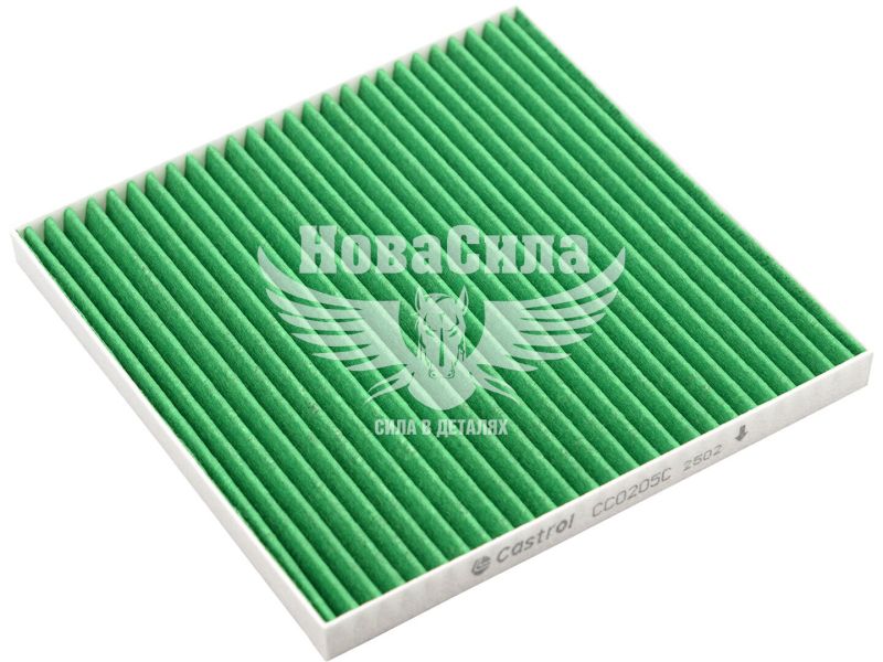 Фільтр салону (Castrol) Toyota Land Cruiser з02р.в. 2.7, 3.0, 4.0 (вугільний) (CC0205C)