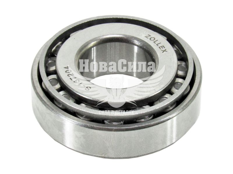Підшипник ступиці 1102-ЗАЗ зад. зовн. (Zollex) (7204) (S-137204 К)