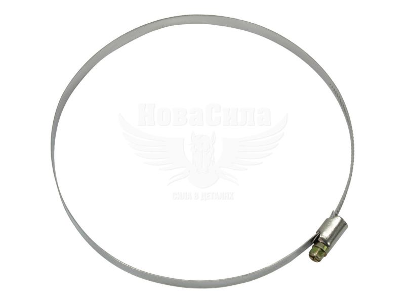 Хомут патрубка 140х160 сталевий (Zollex) GT (уп. 10шт.)