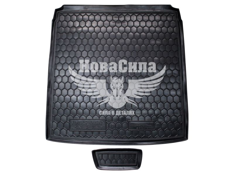 Автокилимок у багажник VW Passat CC з08-17р.в. (Avto-Gumm) (корито) (9416)