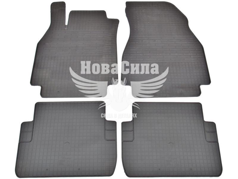 Автокилимки в салон Renault Megane з02-09р.в. (Stingray) (гумові) кт.-4шт. (1018054)