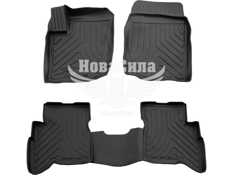 Автокилимки в салон Suzuki Grand Vitara з98-05p.в. (Stingray) (гумові 3D) кт.-4шт. (5021064)
