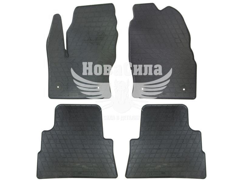 Автокилимки в салон F. Kuga з12-19р.в. (Stingray) (гумові) кт.-4шт. (1007124)